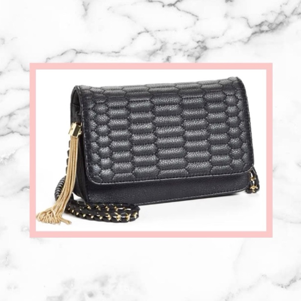 SOLD! Aimee Kenstenberg Quilted Leather Crossbody